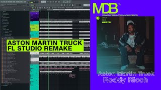 Roddy Ricch - Aston Martin Truck (FL Studio Remake + Free FLP)