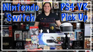 Nintendo Switch, PlayStation 4, and Xbox One Game Pick Ups! (PS4 VR, Super Smash Bros, and More)