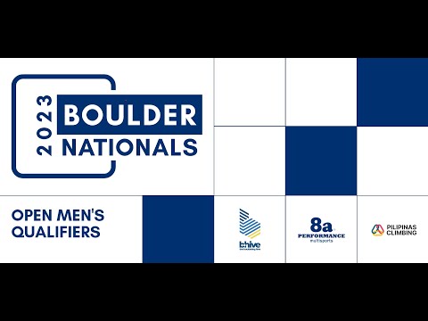 2023 Boulder Nationals Philippines -Men's Open Qualifications