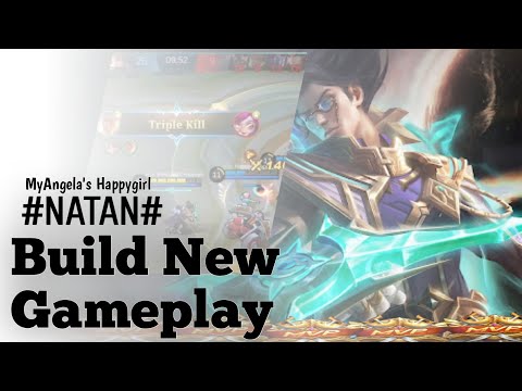 NEW SKIN NATAN - Chaos Hunter [ Gameplay Global Natan ] MyAngela's Happygirl - Mobile legends #mlbb