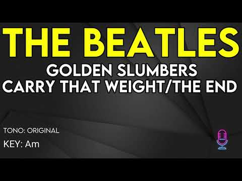 The Beatles - Golden Slumbers / Carry That Weight / The End - Karaoke Instrumental