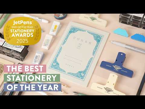 The BEST Stationery of the Year | JetPens 2025 Awards ✨🏆