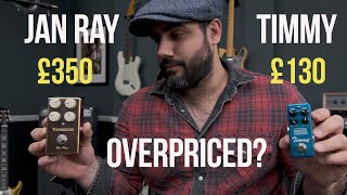 Video thumbnail for Is this guitar pedal OVERPRICED? Vemuram Jan Ray vs MXR Timmy by JamesOnGuitar