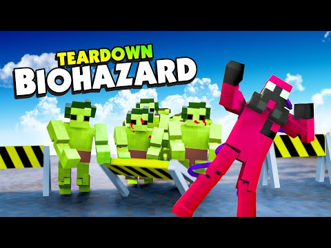 New ZOMBIES Infect Human RAGDOLLS! - Teardown Mods