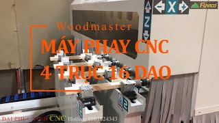 MÁY ÉP VÂN GỖ 2 CẠNH ĐỨNG GIẢ CỔ WOODMASTER WM-600G2E.