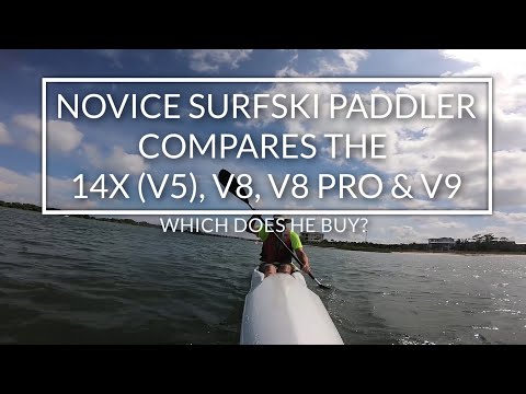 Beginner Surfski Paddler Test Drives the Epic 14X, V8, V8 Pro, and V9 -- Which Surfski Does He Buy?