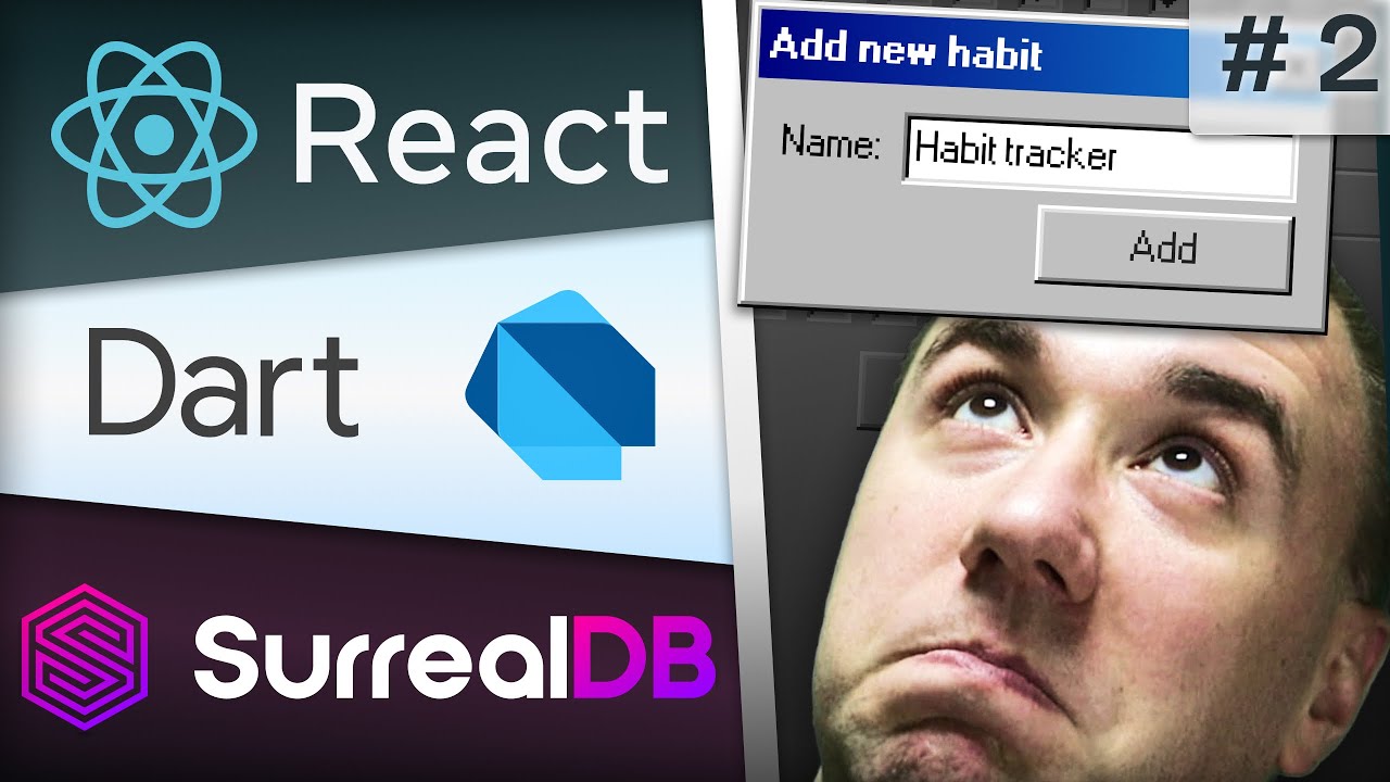 Learning React and Dart 🔴 Habit Tracker Dev Stream #2
