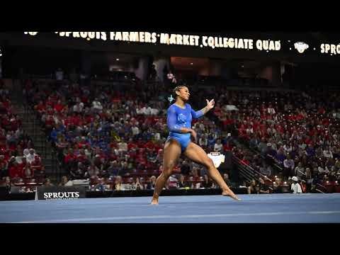 Jordan Chiles (UCLA) - Floor Exercise - 2026 Sprouts Farmers Market Collegiate Quad (Session 1)