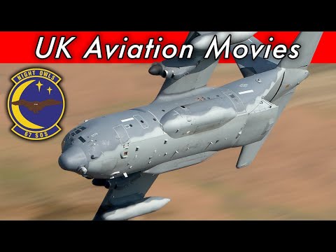 Epic low level MC-130J Hercules with crew hanging out the back 😎 Mach Loop, Wales [4K]
