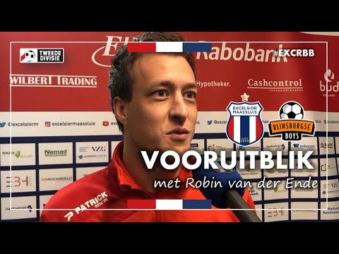 Vooruitblik op Excelsior M - Rijnsburgse Boys met Robin van der Ende