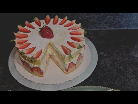 Çok lezzetli Çilekli Pasta - Sehr leckerer Erdbeerkuchen I Pastanem