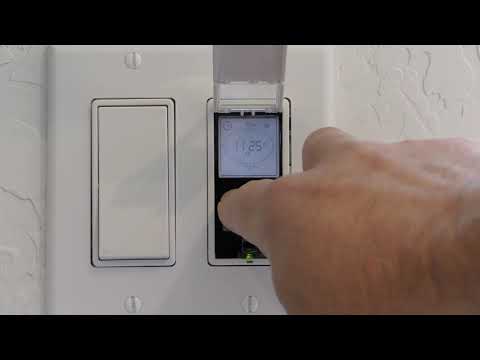 How to program Leviton timer light switch