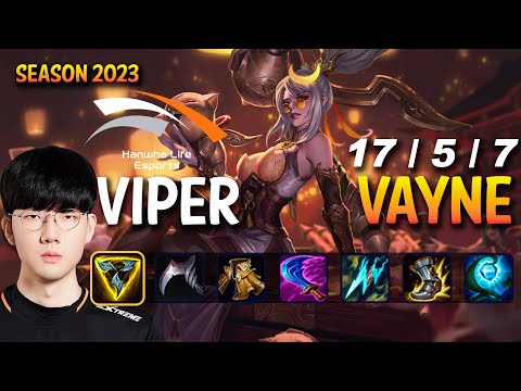 HLE Viper VAYNE vs KAI'SA ADC - Patch 13.13 KR Ranked