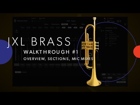 Junkie XL Brass: Walkthrough 1 - Overview, Sections, Mic Mixes