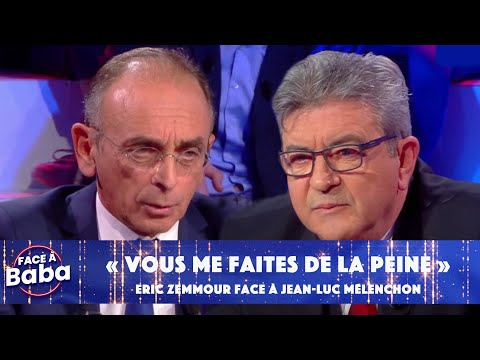 "You make me sad": Eric Zemmour faces Jean-Luc Mélenchon