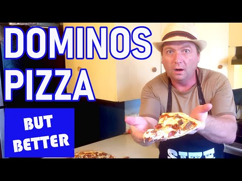 Dominos Pizza Dough But Better [THE BEST DOMINOS PIZZA...