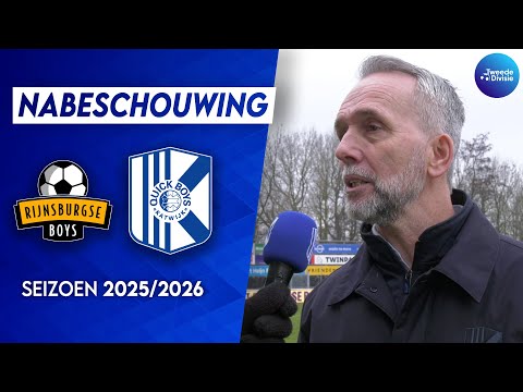 Review Rijnsburgse Boys - Quick Boys | 𝗔𝗱𝗿𝗶𝗲 𝗣𝗼𝗹𝗱𝗲𝗿𝘃𝗮𝗮𝗿𝘁
