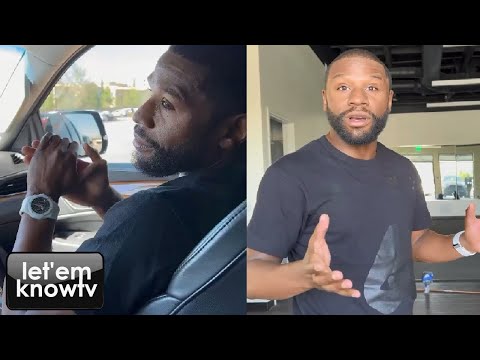 Floyd Mayweather Flexing His Amazing Timepiece As He Shows His New Fitness Gym In California