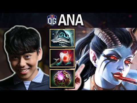 OG.ANA QUEEN OF PAIN WITH EYE OF SKADI - DOTA 2 7.27 GAMEPLAY