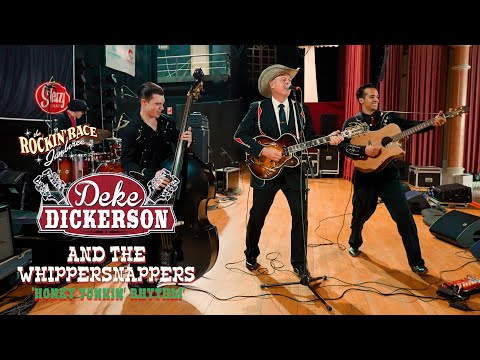 'Honky Tonkin' Rhythm' DEKE DICKERSON & THE WHIPPERSNAPPERS (Rockin' Race Jamboree) BOPFLIX session