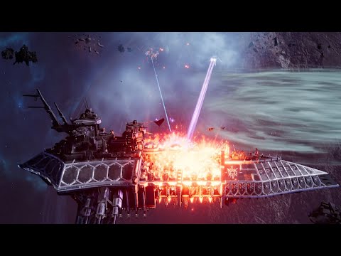 Skalgrim Mod 2021: Craftworld Aeldari vs Chaos - Quick Battle, Battlefleet Gothic Armada 2
