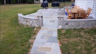 preview picture of video 'Flagstone Patio and Walkway in Burke VA'