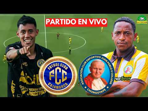 FC CAJAMARCA VS JUAN PABLO II COLLEGE EN VIVO🔴/ TORNEO CLAUSURA - LIGA 1 | FECHA 1 #envivo