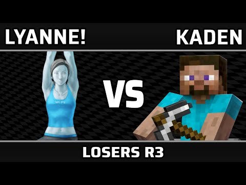 lyanne! (Wii Fit Trainer) vs kaden (Steve, Bayonetta) - Wolfpack Mashers 8 Losers R3