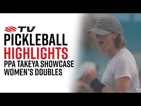 Irina Tereschenko's Perfect Drop Shot Pickleball Highlight - PPA Takeya Showcase Women's Doubles