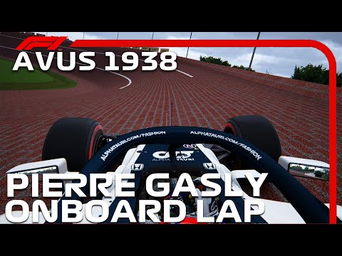 F1 2020 Old Avus Circuit (1938) | Pierre Gasly Onboard | Assetto Corsa