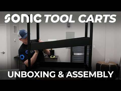 Unboxing & Assembling Sonic Tool Carts