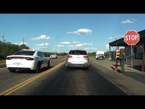 BORDER PATROL CHECKPOINT, ROUTE 277, DEL RIO, TEXAS