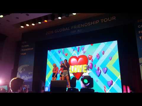 Ailee @ Global Friendship Tour 2016.9.23 (fancam) Part 1/2
