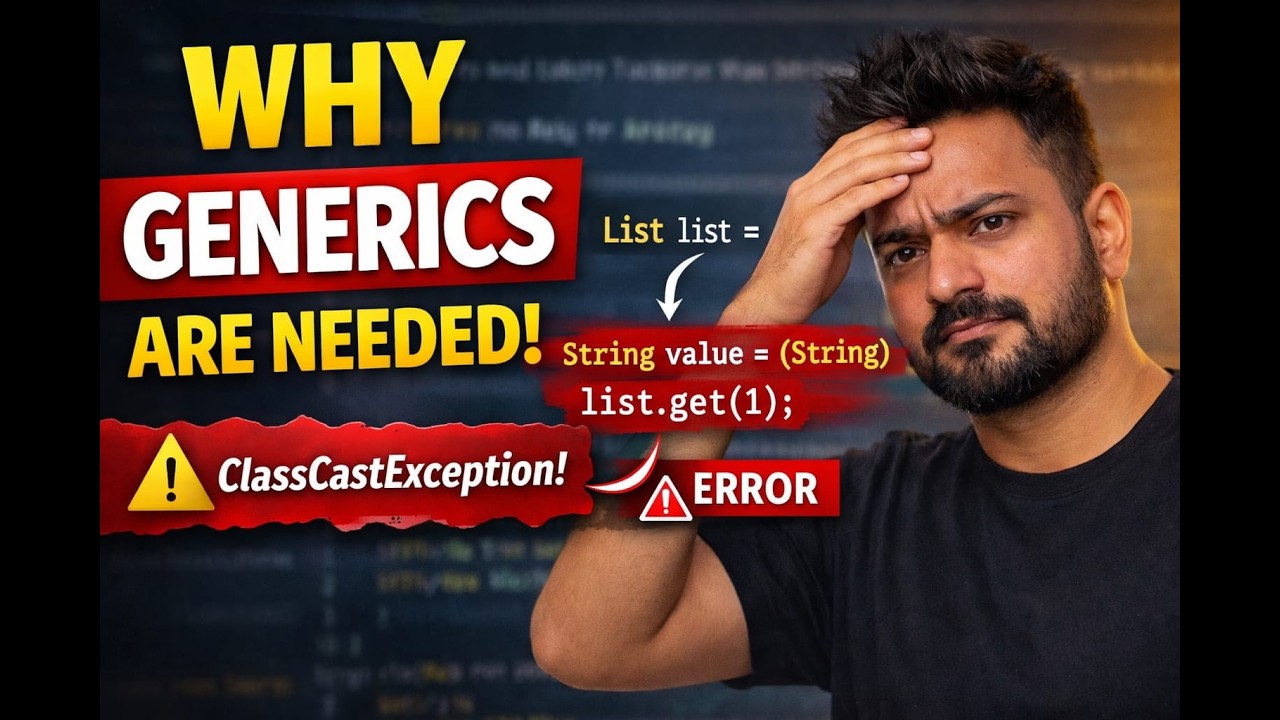 Java Generics Part 2 | Generic Class, Generic Method & Generic Interface Explained