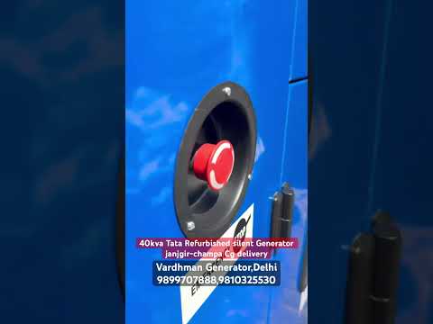 TATA SILENT DIESEL GENEARATOR 100 KVA THREE PHASE