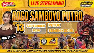 Download lagu Live Jaranan ROGO SAMBOYO PUTRO di Petuk Semen Kediri. Pelangi Audio mp3