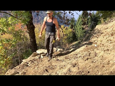 Ep.116 – Arriva il freddo in Baita – Installo stufa - Pavimento fienile – Paesaggio - Natura – Relax