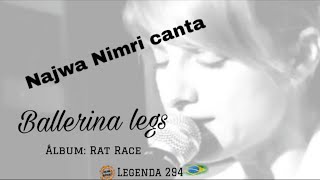 Najwa Nimri canta ballerina legs em 2008