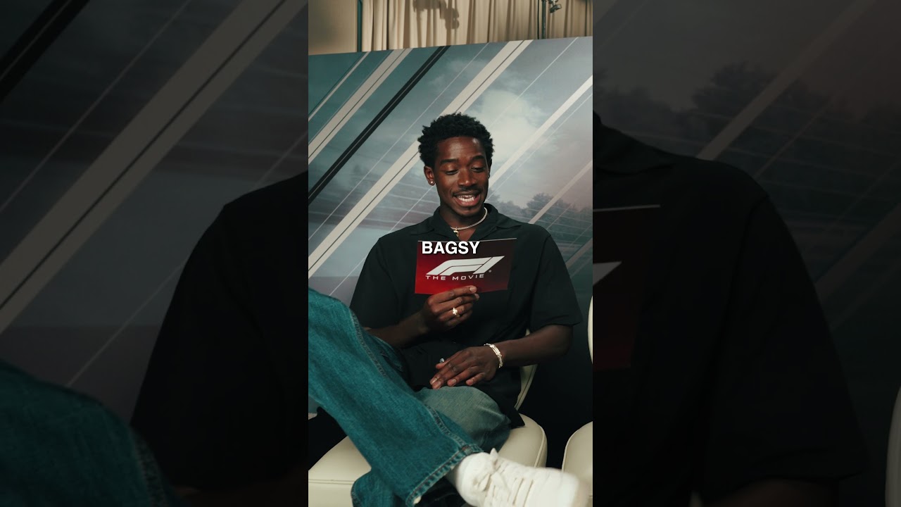 Damson Idris tests Brad Pitt on his British slang