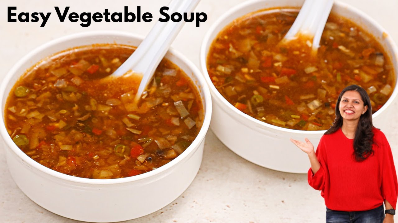 सर्दियों मे बनाये गरमागरम वेजिटेबल सूप आसान तरीके से | Vegetable Soup Recipe | Manchaw Soup | Kabita