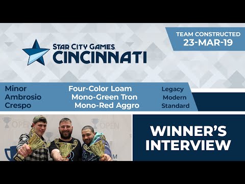SCGCIN: Winner's Interview - Minor, Ambrosio, and Crespo Jr | Team Constructed