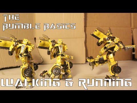 The Bumble Basics Ep 3 - Stop motion Tutorial: Walking & Running