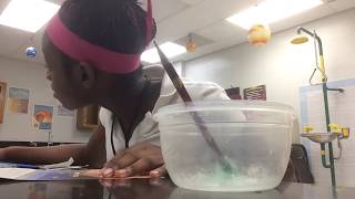 Making slime in class (starts an argument) vlogmas Day 1