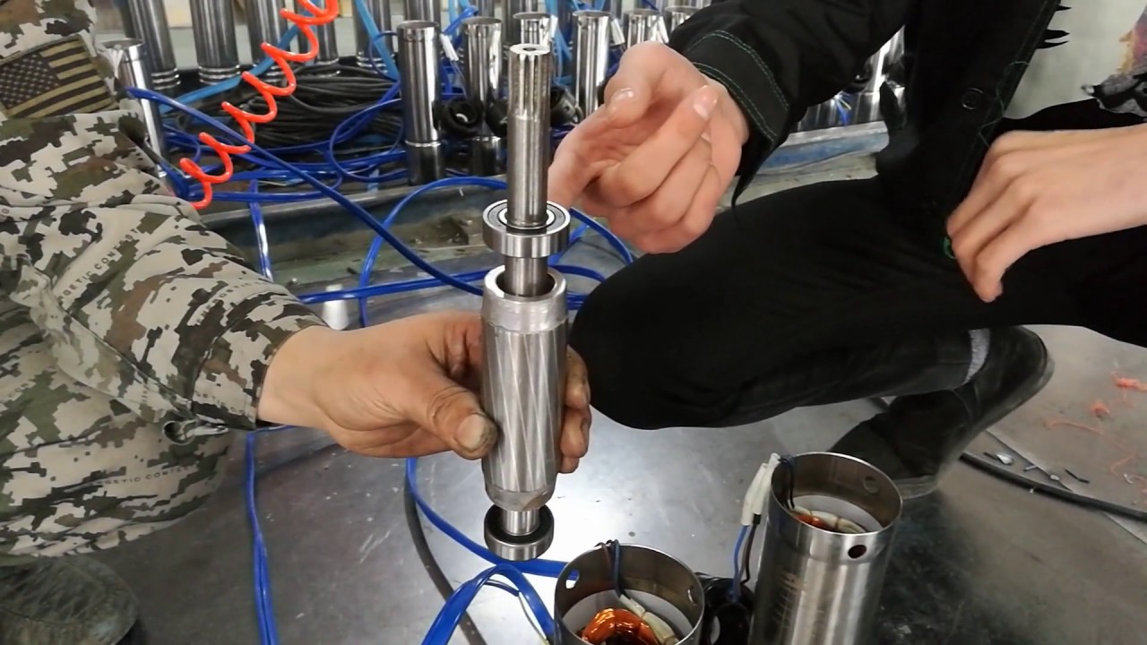 DIFFUL Solar Pump---Motor Assembling