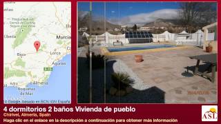 preview picture of video '4 dormitorios 2 baños Vivienda de pueblo se Vende en Chirivel, Almeria, Spain'