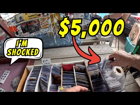 ¡Encontré una tarjeta de $5,000 en una caja de ofertas de un mercado de pulgas!