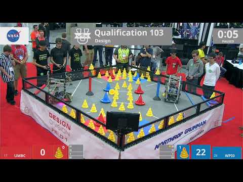 2018 VEXU Design Q103 - UMBC vs WPI0 - 79 to 79