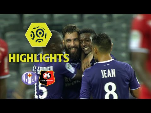 Toulouse FC - Stade Rennais FC (3-2) - Highlights - (TFC - SRFC) / 2017-18