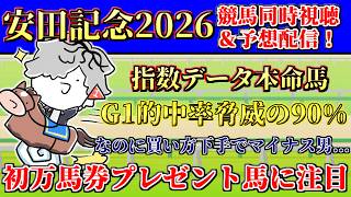 【 #安田記念 】データ的中率90％!?荒れ予報の安田記念2026競馬予想&同時視聴配信 【 病上元気 / Vtuber 】