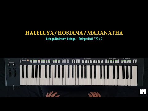 Kitab Ende-Enden (KEE) GBKP - Haleluya/Hosiana/Maranatha - Kibordis KEE